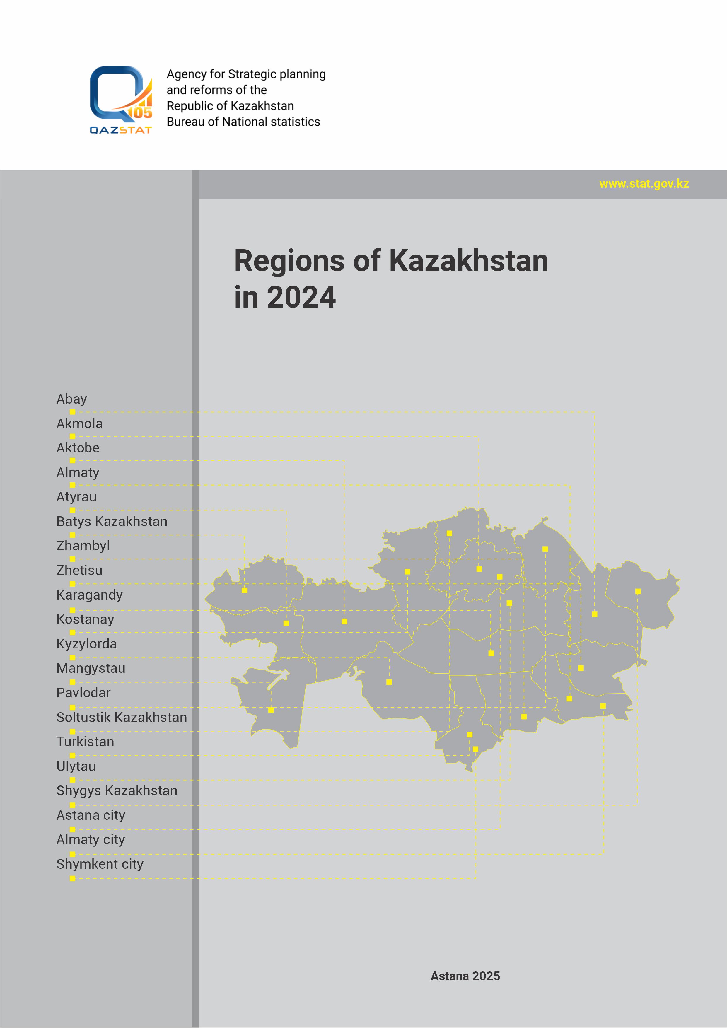 Regions of Kazakhstan (Yearbook)